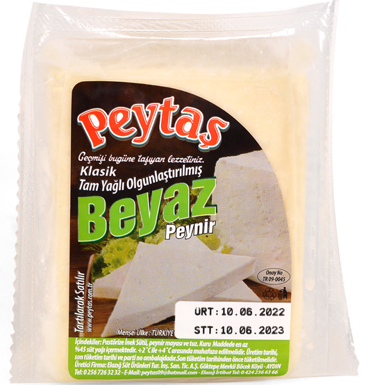 PEYTAŞ OLGUNLAŞTIRILMIŞ KLASİK BEYAZ PEYNİR  700 Gr     (1560 TL ve üzeri alışverişlerde KARGO BEDAVA) 